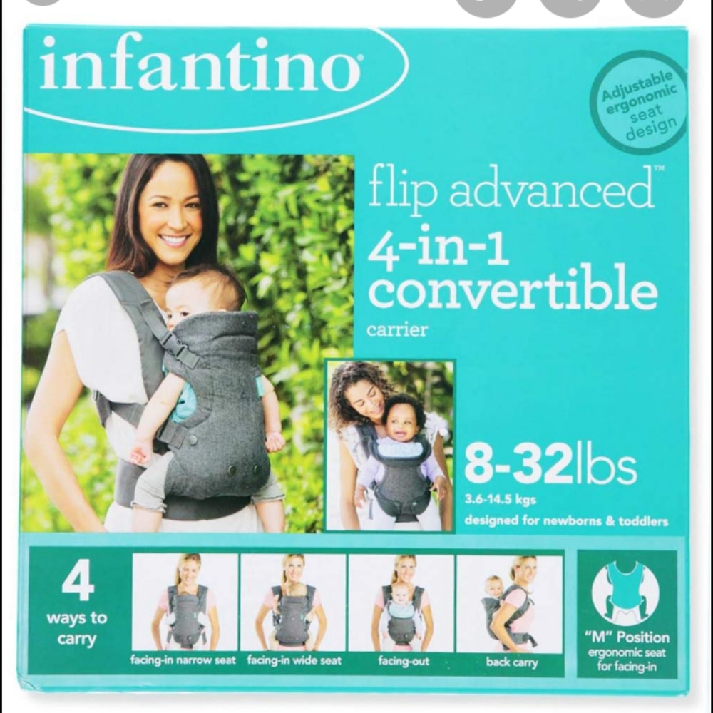 SOLD Infantino 4-in-1 Baby Carrier